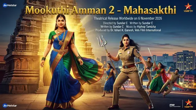 Nayanthara's Mookuthi Amman Sequel Splits Streaming and TV Rights Between Platforms
